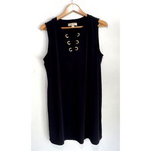 Michael Kors dress classic festive timeless black closet staple casual women XL